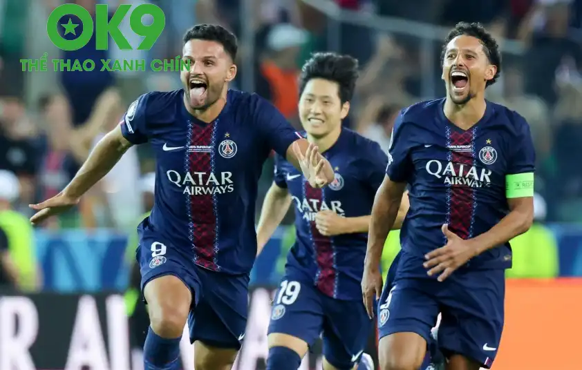 PSG lội ngược dòng kịch tính trước Tottenham (Ảnh: GOAL).