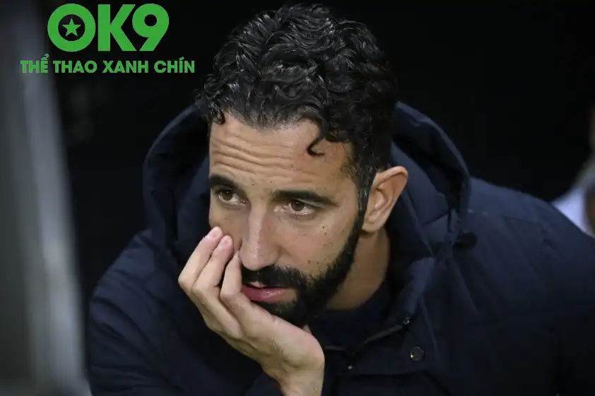 Tương lai của Ruben Amorim đang là dấu hỏi lớn trong thời điểm hiện tại. Ảnh: The Sun