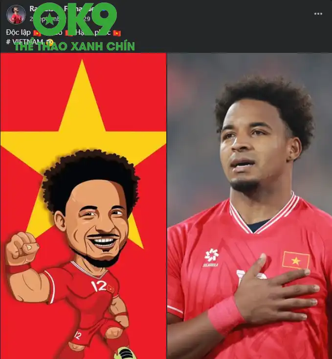 Xuân Son đăng bài viết trong ngày Quốc khánh Việt Nam 2/9 (Ảnh: Chụp màn hình) Xuân Son đăng bài viết trong ngày Quốc khánh Việt Nam 2/9 (Ảnh: Chụp màn hình)